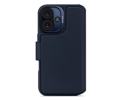 Etui do telefonów Decoded Leather Detachable Wallet iPhone 16 MagSafe navy D25IPO16DW5NY